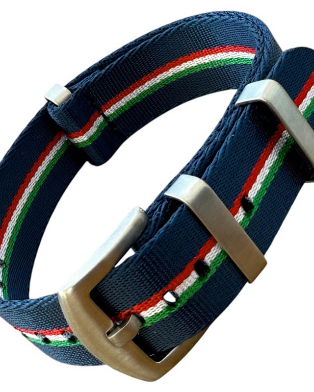 Nato Strap - Farbe azzurro Italia