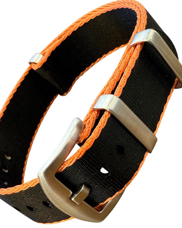 Nato Strap - Farbe schwarz orange