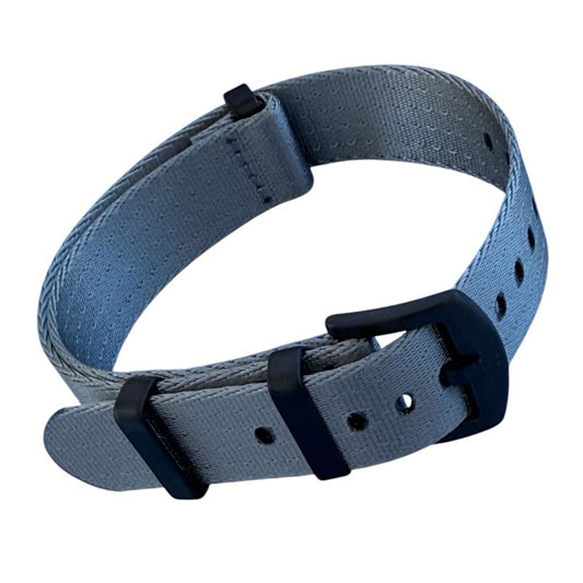 Nato Strap - Farbe grau mit PVD Schliesse schwarz