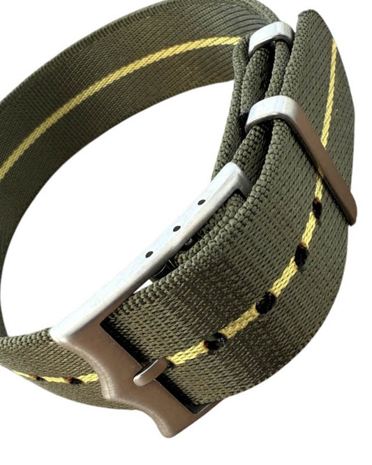 Nato Strap Premium - Farbe oliv gelb
