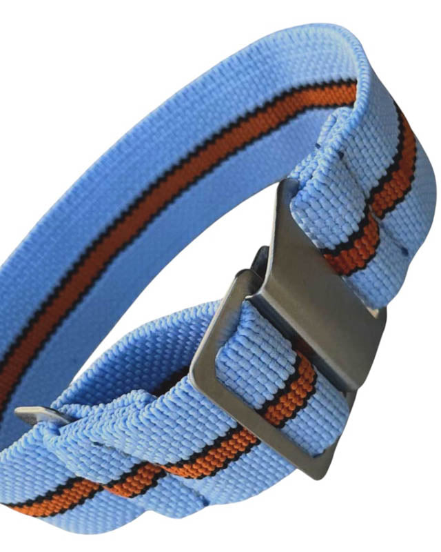 Parachute Strap Stretch - Farbe hellblau orange