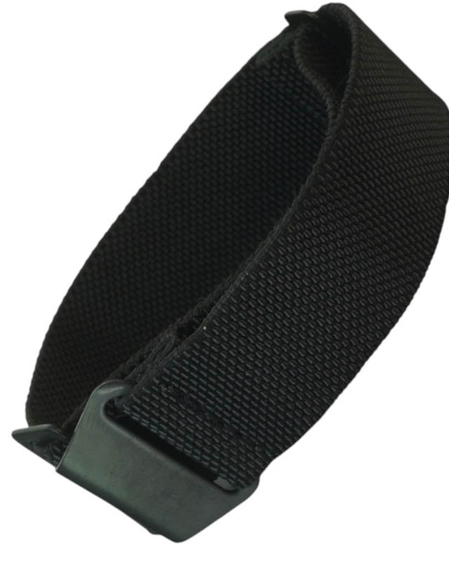 Parachute Strap Stretch - Farbe schwarz PVD Schliesse